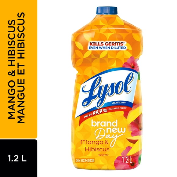 Lysol® Nettoyant multi-surfaces versable - Brand New Day Mangue & Hibiscus, 1.2 l