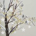 thumbnail image 5 of Guirnalda Decoration Decor365 con purpurina, estrella plateada, estrella 3D, 5 of 5