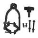 thumbnail image 5 of Soporte fijo para taladro de orificio cuadrado, accesorio de mortaja negro, accesorio para herramienta eléctrica, fácil de instalar, acero inoxidable, Estilo C, 5 of 8