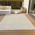 thumbnail image 6 of Addison Rugs Chantille Indoor/Outdoor Transitional Geometric, Abstract Linen Washable Rectangle Rug, 2'6" x 3'10", 6 of 6