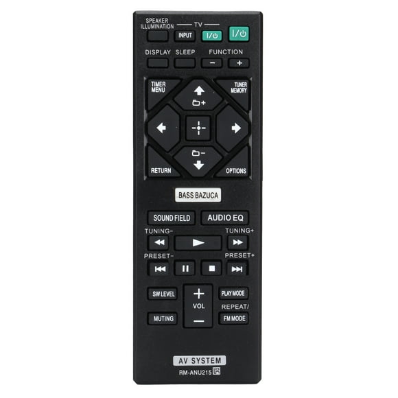 ZOUSSIQI Replacement Remote Control Applicable for Sony HTGT1 SAWGT1 SSGT1 Bar Speaker Audio and Video Receiver EL225#20016