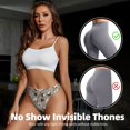 thumbnail image 5 of Balery Cotton Tree Tangas de Algodón para Mujer con Estampado – Ropa Interior Sexy, Transpirable, G-string-Small, 5 of 5