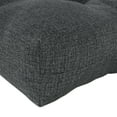 thumbnail image 4 of Greendale Home Fashions Tufted Outdoor 20'' x 20'' Seat Cushion, Set of 2, Carbon, 4 of 7