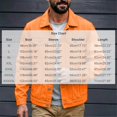 thumbnail image 3 of ZVNAΖH Mens Denim Jacket Vintage Denim Coat Lapel Collar Button Down Outerwear with Chest Pockets, 3 of 6