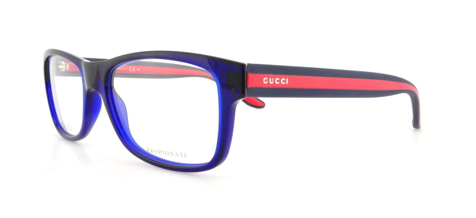 blue gucci eyeglasses