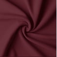 thumbnail image 2 of 63" - 2 Piece Solid Burgundy Blackout Window Curtain Panel Set, 2 of 4