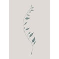 thumbnail image 2 of 1x Studio II 18x24 White Modern Wood Framed Museum Art Print Titled - Wavy Branch Green, 2 of 4
