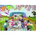 thumbnail image 1 of Cobble Hill 500 Piece Puzzle - Country Truck in Spring - Sample Poster Included, 1 of 5