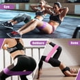 thumbnail image 7 of Resistance Bands for Legs and Butt Exercise Bands - Non Slip Elastic Booty Bands, 3 Levels Workout Bands Women Sports Fitness Band for Squat Glute Hip Training, 7 of 7