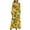 style, variant on Sunflower Print Dress Leaves and Flowers Street Style Boho Beach Dresses Women Long Sleeve High Waist Sexy Long Maxi Dress