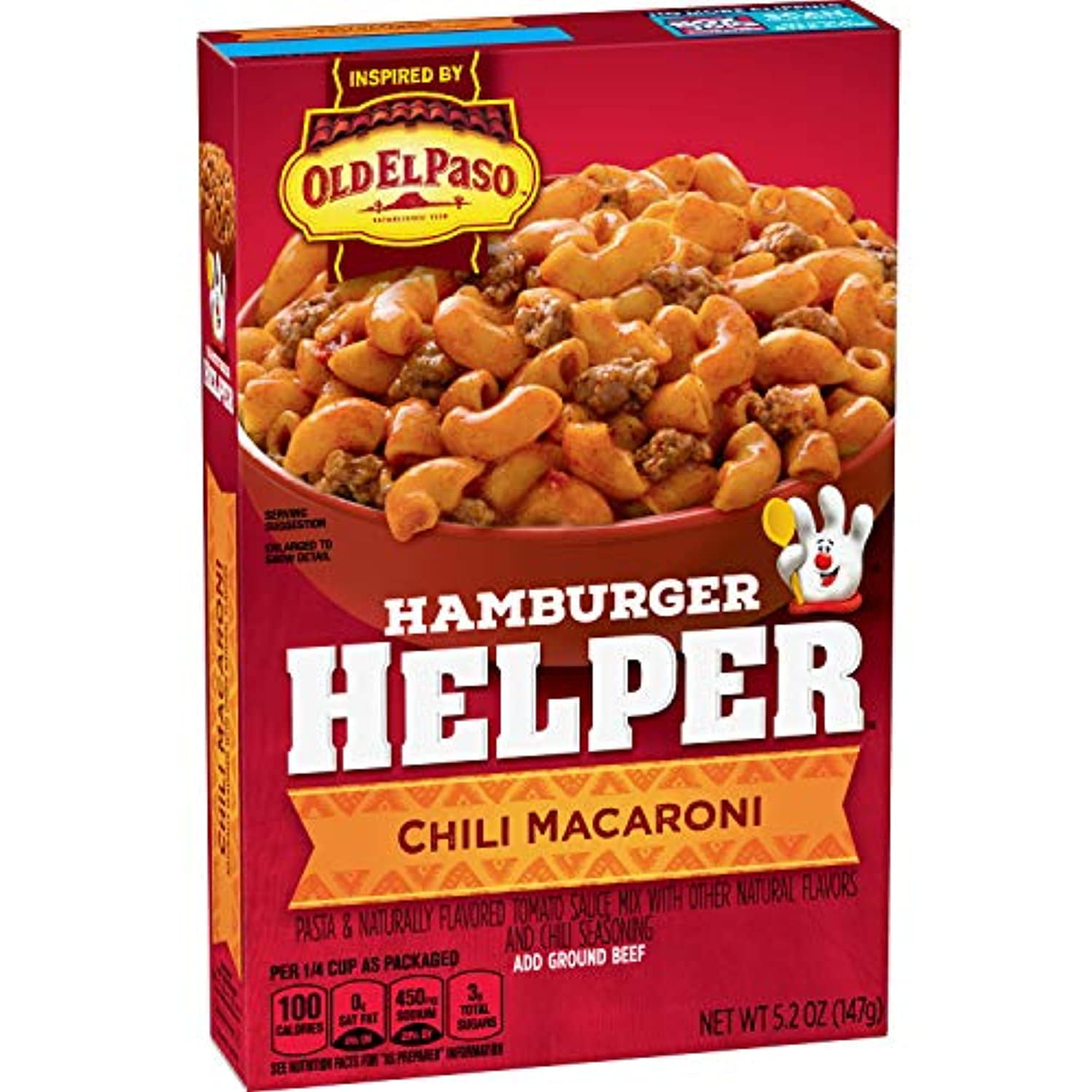 Betty Crocker Hamburger Helper, Chili Macaroni 5.2 Oz