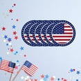 thumbnail image 5 of Yhmxh American Flag Party Supplies Set, Serves 24 – Disposable Patriotic Paper Plates, Tablecloth, Napkins, USA Flag Banner, Spoons and Forks, 4th of July-Themed Tableware for Independence Day BBQ, 5 of 6