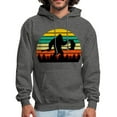 thumbnail image 2 of Funny Big Foot,  Bigfoot Fishing Unisex Hoodie, 2 of 5