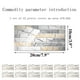 thumbnail image 3 of Decoración Adhesivos de cristal para azulejos de pared 1 unidad Adhesivo para cocina 2D Adhesivo para baño Azulejos de pared Manualidades y costura, 3 of 8