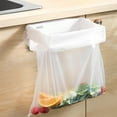 thumbnail image 5 of Rack,Foldable Trash Bag Holder, Over The Cabinet Hanging Garbage Bag Dispenser - Space Saving Collapsible Trash Can with Carabiner, No Drill for Kitchen, Bathroom, RV & Camping, 5 of 5