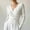 White women long sleeve wrap sweater a1, variant on BRELIL Women's Fall Winter Long Sleeve Wrap Knitted Pullover Tops Solid Slim Casual Sweater for Daily Outfit, Black 2XL