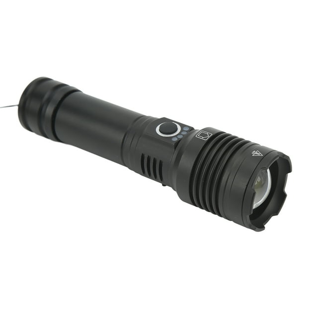 Linterna XPH160 de aleación de aluminio, resistente al agua IPX4, 1800 lm, tipo C, recargable, con función de memoria