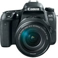 thumbnail image 3 of Canon EOS 77D Appareil Photo Reflex Numérique avec Objectif 18-135mm USM (1892C002) + Carte 64 Go + Plus, 3 of 8