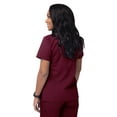 thumbnail image 2 of Sivvan Women's Scrubs Mock Wrap Top (Available in 15 Colors), 2 of 7