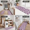 thumbnail image 5 of Light Green and Purple Of Leopard Print Kitchen Rugs Sets Of 3,Kitchen Runner Rugs Non Skid Washable,Decorative Kitchen Floor Mats for Kitchen,Sink,Laundry,17"x30"+ 17"x47" + 17"x59", 5 of 6