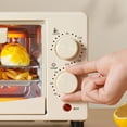 thumbnail image 3 of Horno multifuncional de 12 l con dos rejillas, color beige, control inteligente, calefacción de alta eficiencia, pequeño horno tostador para cocina doméstica., 3 of 13