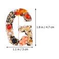 thumbnail image 2 of EeaseMX 1 broche de aleación elegante, broche de cuello único, broche delicado con letras G., 2 of 7