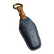 thumbnail image 3 of Funda para llavero de coche de piel sintética, accesorio para coche, resistente al desgaste, protección para llaves. Azul, 3 of 9