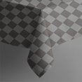thumbnail image 4 of Gray and Black Checkerboard Pattern Rectangle Tablecloth 60"x120",Waterproof Polyester Rectangle Table Cloth, Wipeable Spillproof Polyester Tablecloth for Dining, Camping, Indoor and Outdoor, 4 of 6