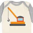 thumbnail image 4 of Inktastic Kids Construction Crane Boys or Girls Long Sleeve Baby Bodysuit, 4 of 5