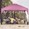 thumbnail image 6 of Ainfox 12'x12' Pop Up Canopy Tent with Weighted Sandbags, Easy-Setup Gazebo, Outdoor Canopy with 3 Adjustable Heights for Events,Parties,Camping,Pink, 6 of 10