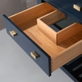 thumbnail image 6 of Water Creation Madalyn 24"W Wood Single Bathroom Vanity in Monarch Blue/White, 6 of 8