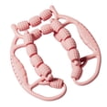 thumbnail image 4 of Bunblic Leg Massage Roller Muscle Roller Manual Multifunctional Circular Leg Clamp Deep Tissue Massage Tool for Exercise Bodybuilding Pink, 4 of 8
