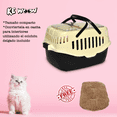 thumbnail image 3 of Transportadora para Gato KE WOOW Kennel de plástico con Puerta superior para Perros Toy Chico, 3 of 9