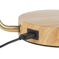 thumbnail image 5 of SAFAVIEH Veda Contemporary Chic Table Lamp with USB Port, Gold/White, 5 of 7