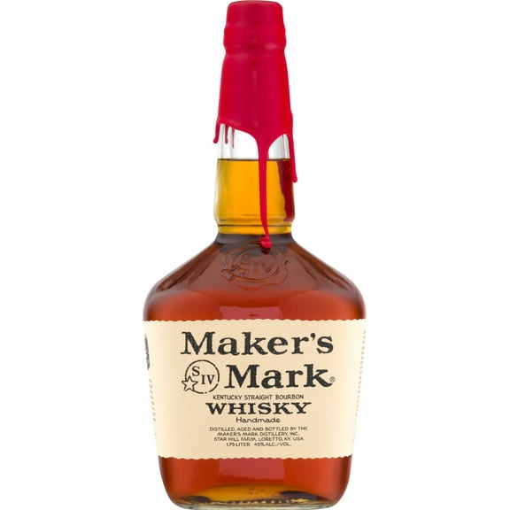 Maker's Mark Straight Bourbon, 1.75 L Bottle, ABV 45.0%