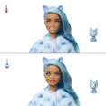 thumbnail image 4 of Barbie Cutie Reveal Éclat de flocon de neige Poupée, chiot, 4 of 6