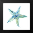 thumbnail image 2 of Jin, Jing 20x20 Black Modern Framed Museum Art Print Titled - Sea Glass Mollusk, 2 of 5