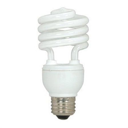 Satco S7224 75-Watt Equivalent T2 Medium Base CFL Light Bulb Warm White