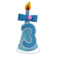 thumbnail image 2 of Gorro de cono para fiesta de cumpleaños de bebé o baby shower Azul, 2 of 9