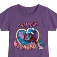 thumbnail image 3 of Star Wars - I Am Your Valentine Darth Vader - Toddler And Youth Girls Fitted Short Sleeve Graphic T-Shirt, 3 of 5