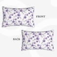 thumbnail image 4 of Fotbe Orchids Flowers Pillow Cases - Envelope Closure - Luxury, Extra Soft, Cooling Pillow Covers - Wrinkle, Fade, Stain Resistant-16"x24", 4 of 8