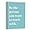 Teal, variant on Be The Person You Want to Work With Inspirational Quote Wall Art Canvas Prints,Team Work Motivational Quotes Wall Art Decor for Home Office Workplace, 11 x 14 Inch, Framed(Teal)