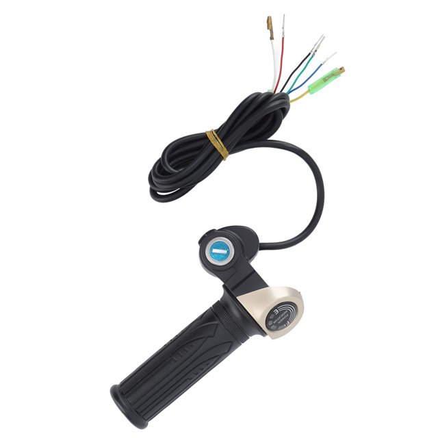 Manija del acelerador de alarma electromóvil alarma de manija del acelerador de bicicleta eléctrica con voz de timbre 24V para reemplazo ANGGREK Otros