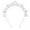 01_Silver, variant on QUOTAY GlamourGal Alloy Star Headband Five Pointed Hair Accessory for Women Festive Occasions Elegant Design 01_Gold,One Size