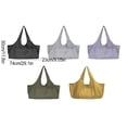 thumbnail image 3 of Naiovety Bolsa para esterilla de yoga con cremallera para mujeres y hombres Bolsa de yoga de lona portátil de gran capacidad cómoda y elegante Uniforme atlético Púrpura, 3 of 6