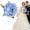 Light Blue(1PCS), variant on 1PC 2.7" Mini Fake Rose Flower Heads Mini Artificial Silk Rose Head Small Multicolor Flower for Crafts Wedding Party Bouquet Hats DIY Wreath Decoration Single Rose Flower Artificial Flower Rose Red