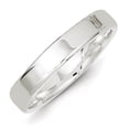 thumbnail image 2 of Chisel QWFB040-9 Bande Plate en Argent Sterling 4 mm, Taille 9, 2 of 3