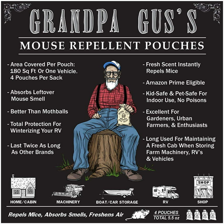 Grandpa Gus's Mouse Pouches