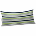 thumbnail image 2 of Green Gray Striped Body Pillow Covers 20"x60", Farmhouse Stripes Modern Abstract Art Soft Brushed Microfiber Breathable Throw Pillow Covers, Pillowcase with Zipper for Couch Sofa Bedroom Living Room, 2 of 9