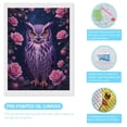 thumbnail image 3 of Diamond Art Kits for Adults - Enchanted Owl Among Pink Roses 5d Diamond Painting for Adults, Diamond Art for Adults Beginners, Frameless Diamond Painting Kits for Adults for Home Wall Decor, 3 of 7